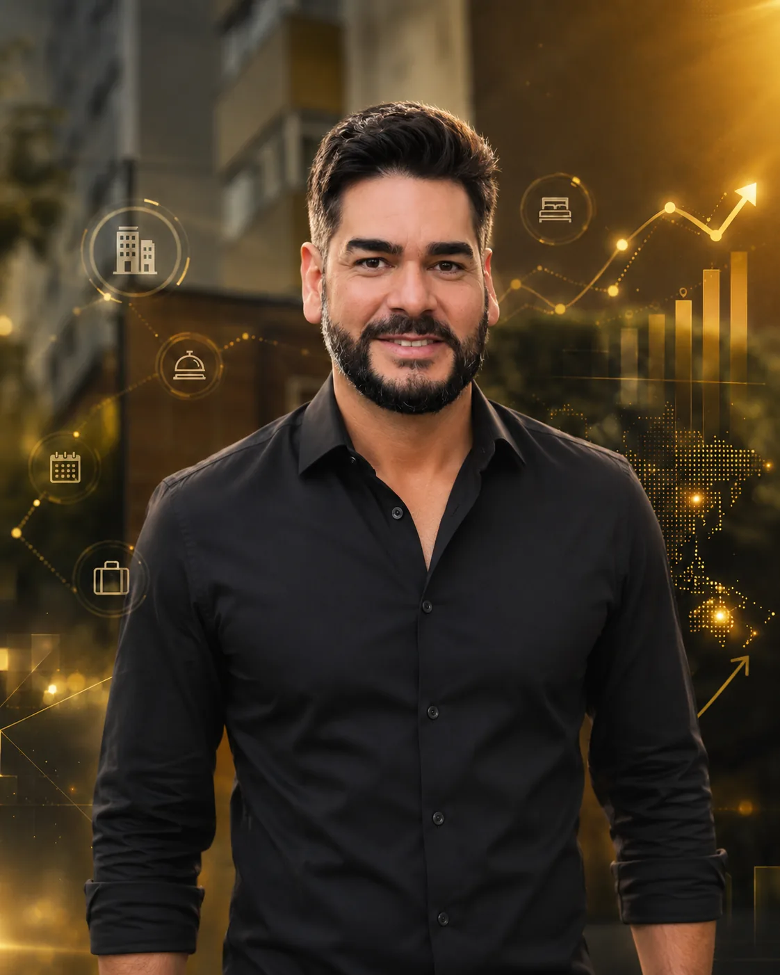 Retrato ilustrativo de Halisson Barreto